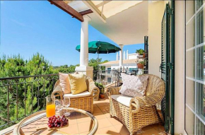 2 bedrooms appartement with furnished terrace and wifi at Almancil 1 km away from the beach